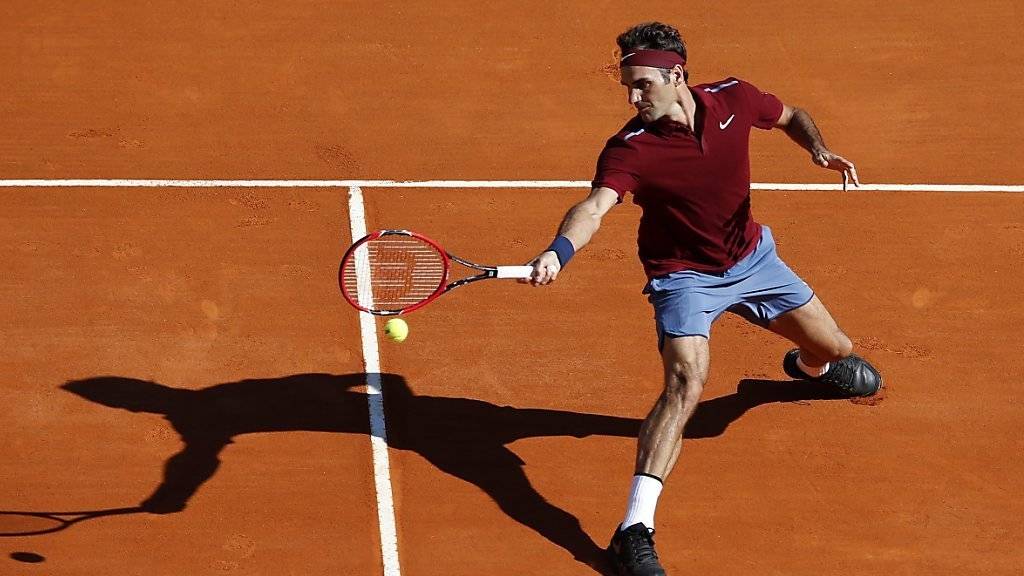 Roger Federer feierte in Monte Carlo ein erfolgreiches Comeback auf der ATP-Tour