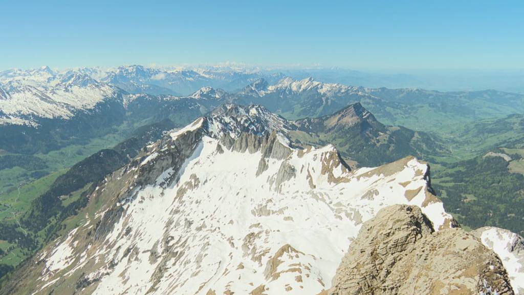 Noch ein letztes Mal mit der «alten» Säntis-Schwebebahn auf den Gipfel