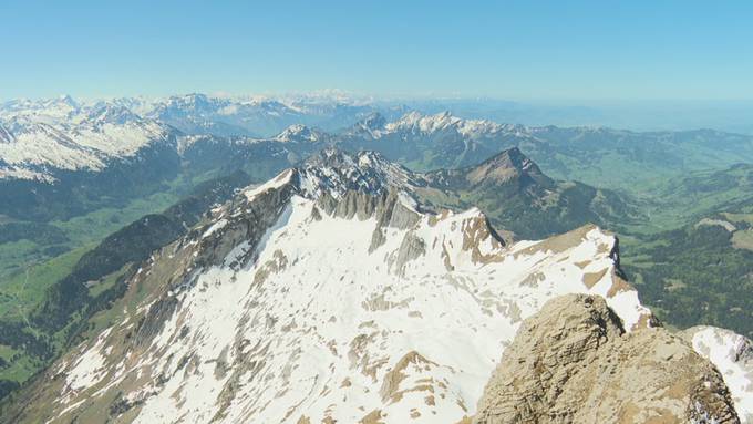 Noch ein letztes Mal mit der «alten» Säntis-Schwebebahn auf den Gipfel