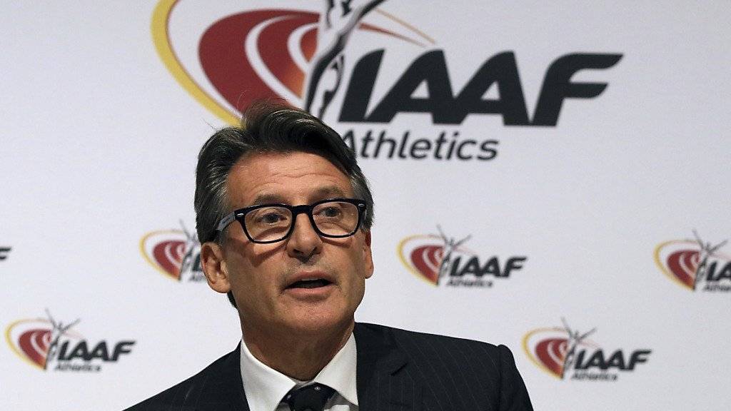 Nick Davies war unter IAAF-Präsident Sebastian Coe, hier im Bild, als stellvertretender Generalsekretär tätig
