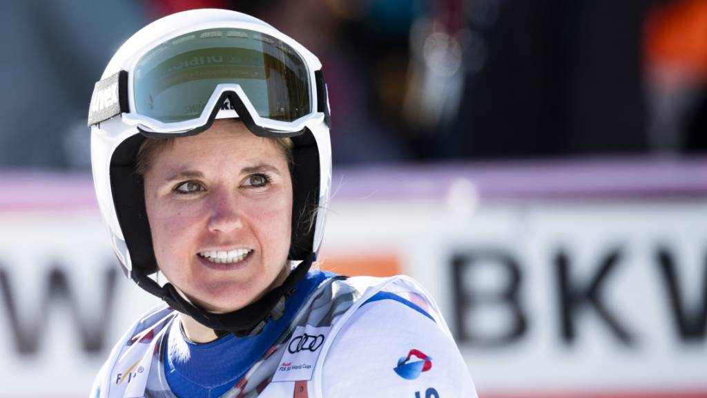 Joana Hählen hielt sich im ersten Training zur Weltcup-Abfahrt in Val d'Isère als einzige Schweizerin in den Top 10
