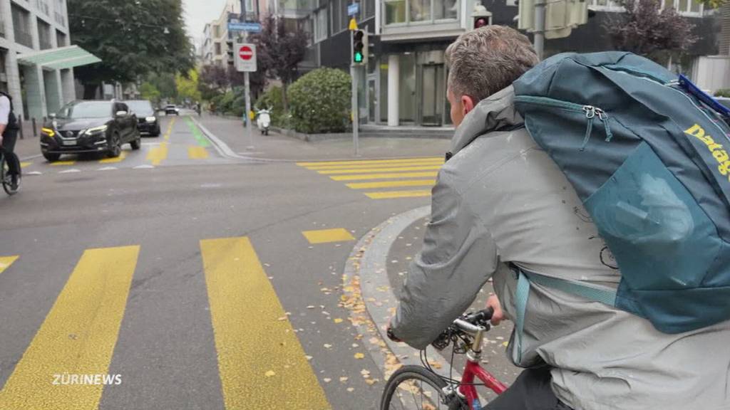 Velofahrer sind unzufrieden mit neuer Velovorzugsroute