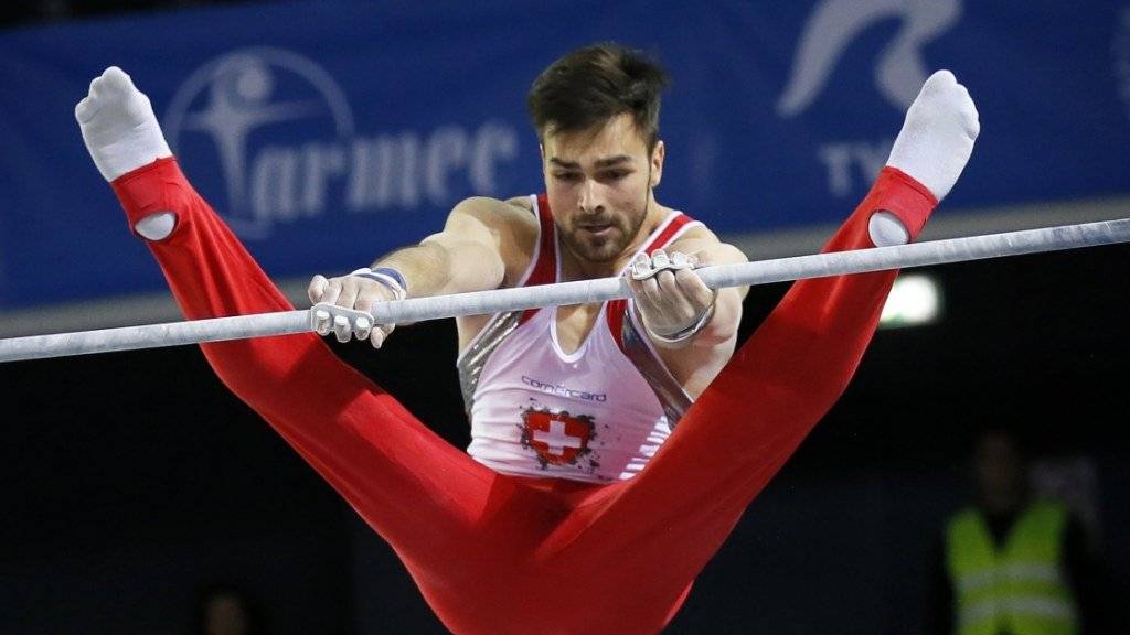 Oliver Hegi gewann an den Europameisterschaften in Cluj-Napoca die Qualifikation am Reck