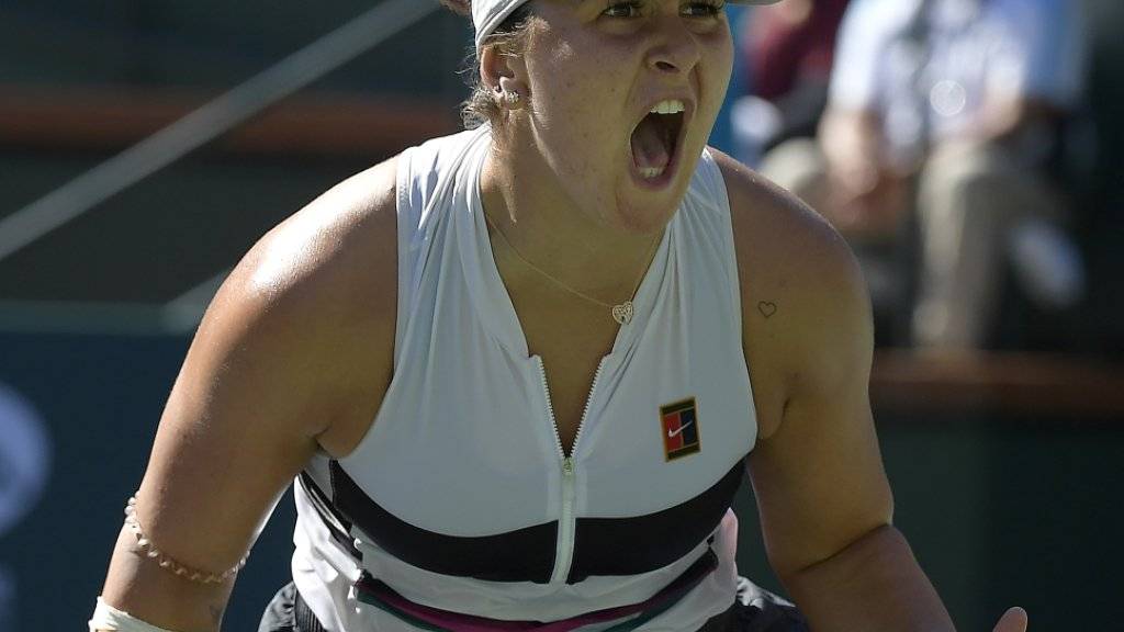 Teenager Bianca Andreescu spielt mit Kraft und mit Emotionen - mit ihr ist in Zukunft zu rechnen