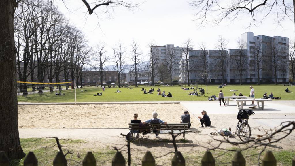 Die Josefwiese in Zürich ist ein beliebter Treffpunkt - auch für Familien. Das Planschbecken soll nun erneuert werden. (Archivbild)
