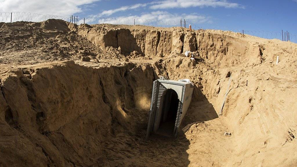 Israel hat erneut einen Tunnel aus dem Gazastreifen zerstört. (Archiv)