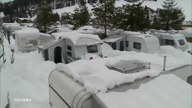 Camping im Schnee: Teil 1