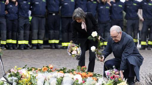 Bundespräsident Parmelin besucht Ort des Brandanschlags in Kerzers