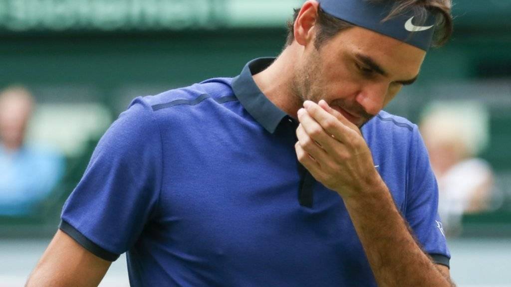 In Halle von Alexander Zverev erstmals seit 2012 wieder geschlagen: Roger Federer