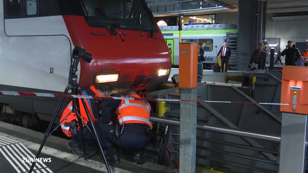 Zug kracht in Prellbock: 12 Verletzte am Bahnhof Luzern