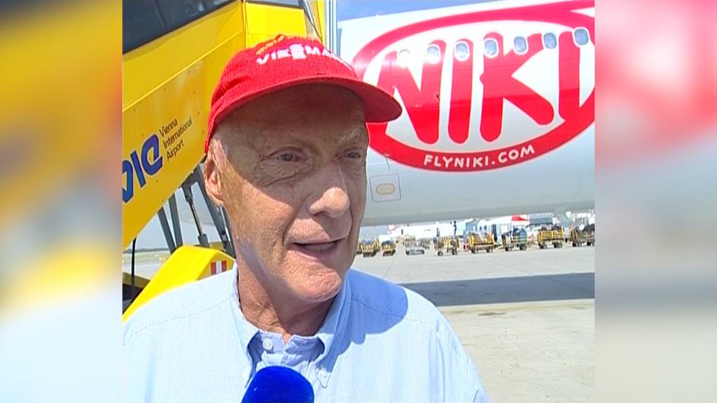 Hoch über den Wolken: An Bord mit Niki Lauda