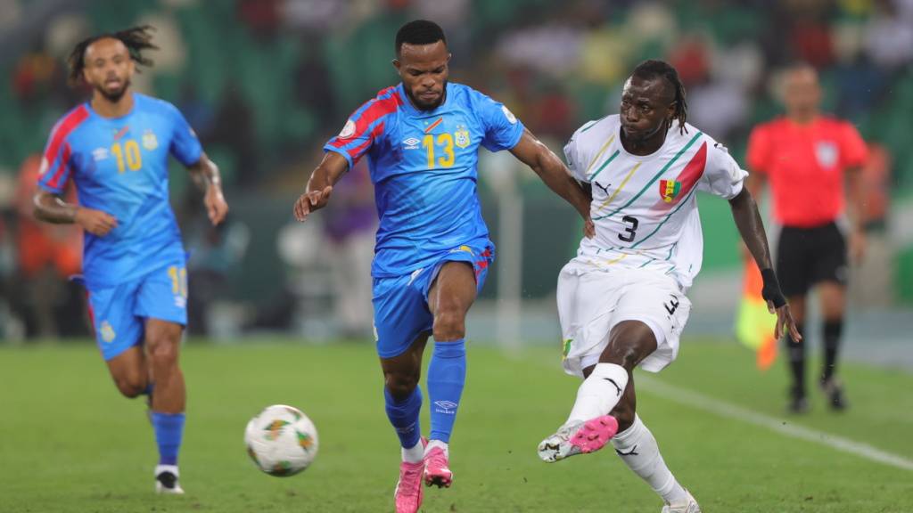 Meschack Elia spielte beim 3:1-Sieg von Kongo im Viertelfinal gegen Guinea eine knappe Stunde im Sturm