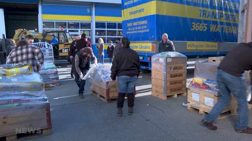 Vierbeiner in Not: Berner organisieren zwei Lastwagen voller Tierprodukte