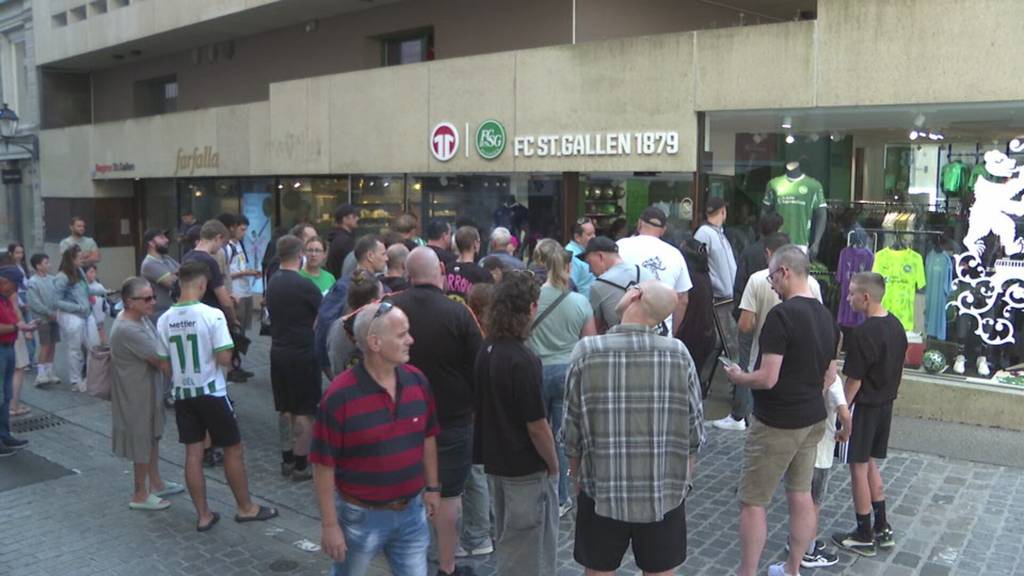 Trikot-Hype in St.Gallen: FCSG präsentiert neues Heim- und Auswärtsdress