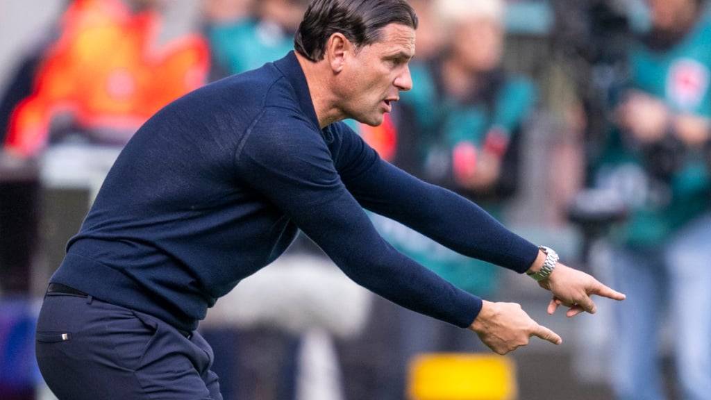 Hat sich mit seinem Team etwas Luft verschafft: Mönchengladbachs Schweizer Trainer Gerardo Seoane