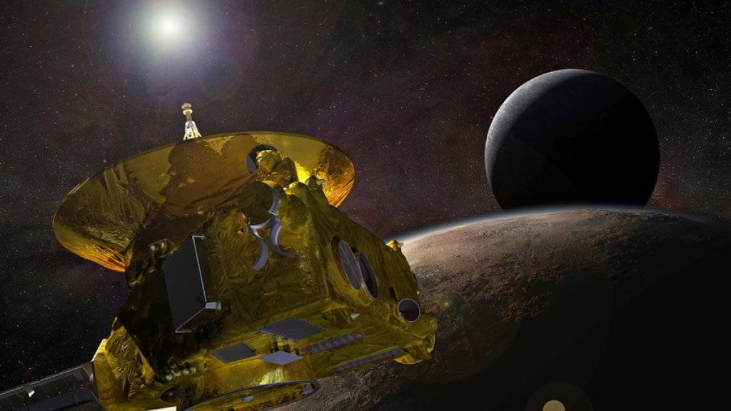 2015 passierte die Nasa-Sonde «New Horizons» als erster Flugkörper Pluto. Nun ist ihr das am weitesten von der Erde entfernte Rendezvous mit einem Himmelskörper geglückt. (Archivbild)