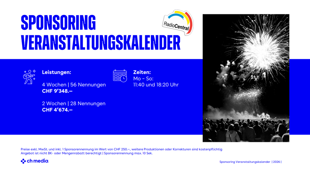 Sponsoring Veranstaltungskalender