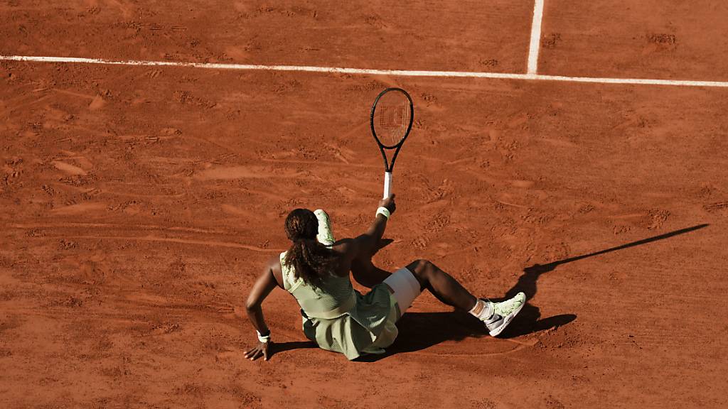 Ins Straucheln gekommen: Serena Williams schied am French Open im Achtelfinal aus.
