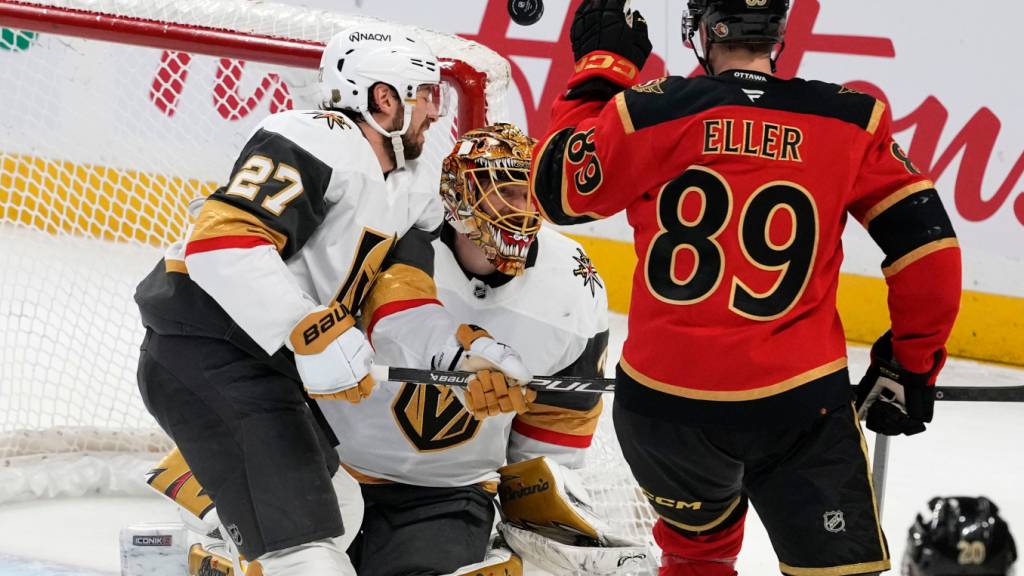Die Vegas Golden Knights verlieren gegen die Ottawa Senators klar