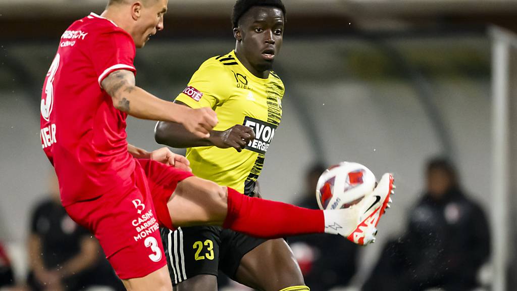 Ein Karriereschritt: Christian Gomis (hinten) wechselt von Nyon aus der Challenge League zu Winterthur in die Super League