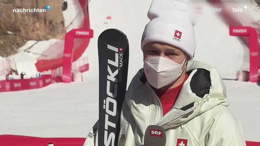 Marco Odermatt enttäuscht im Olympia Super-G