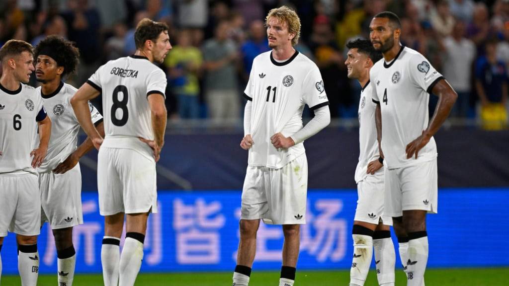 Bei der DFB-Elf herrscht nach der Niederlage in Bratislava Konsternation
