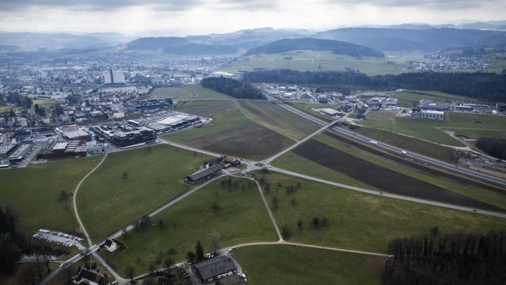 Das Areal für das Entwicklungsprojekt Wil West gehört bisher dem Kanton St. Gallen, liegt aber auf Thurgauer Boden. (Archivbild)
