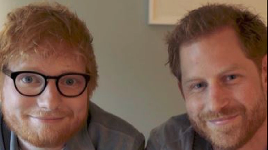 Ed Sheeran und Prinz Harry