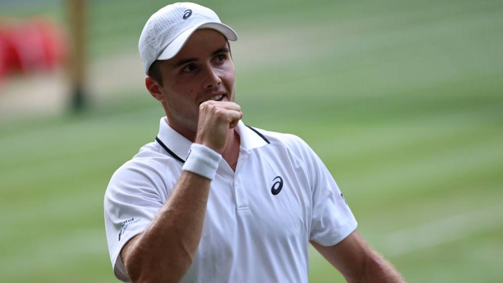 Kann sein Glück kaum glauben: Arthur Fery steht in Wimbledon im Viertelfinal