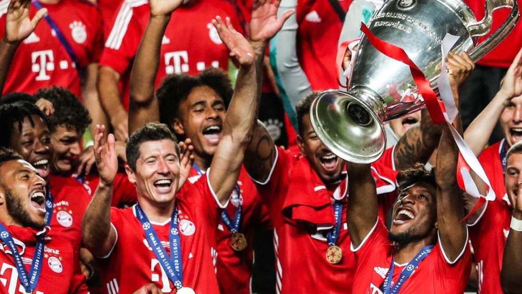 So sah es vor knapp zwei Monaten aus: Bayern München jubelt nach dem Final in München mit dem Champions-League-Pokal. Der deutsche Meister gehört auch in der neuen Saison zu den Topfavoriten