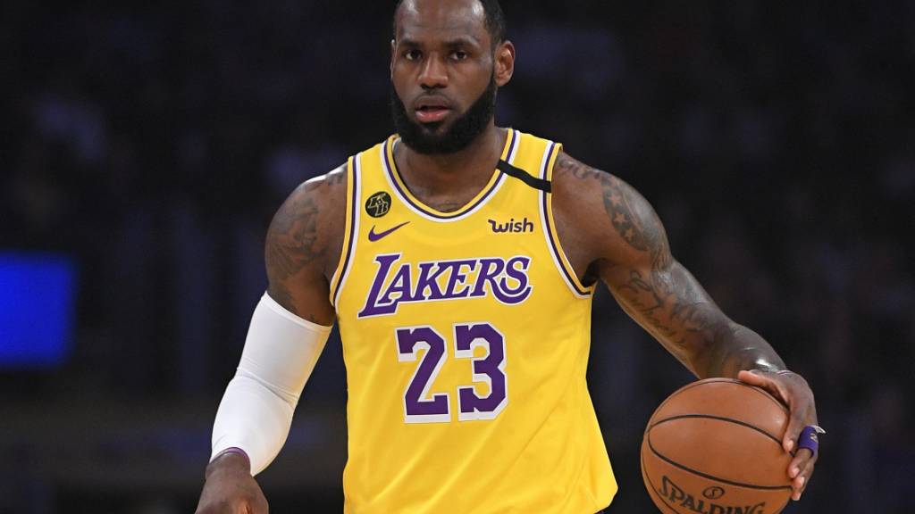 LeBron James und die Los Angeles Lakers werden beim Saison-Neustart in Orlando mit von der Partie sein