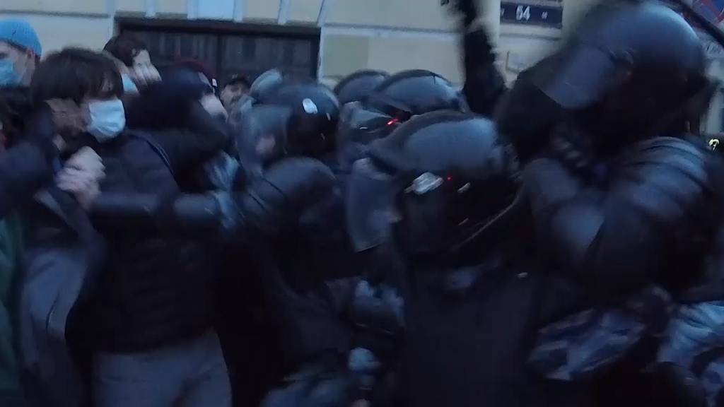 Tausend Festnahmen bei Pro-Nawalny-Protesten