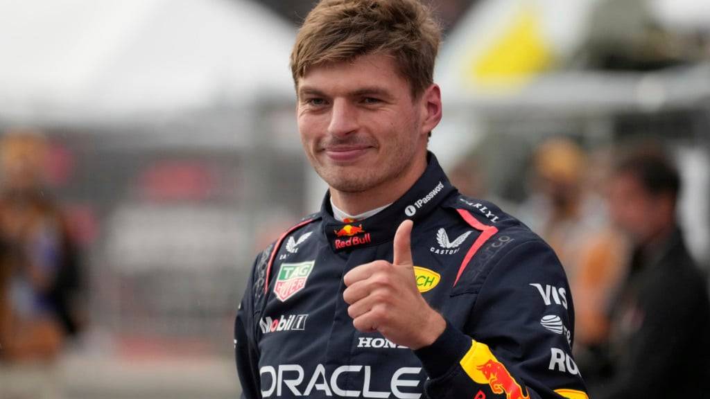 Daumen hoch bei Max Verstappen