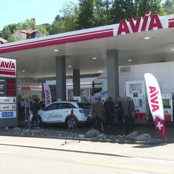 Erste Wasserstoff-Tankstelle in der Ostschweiz eingeweiht