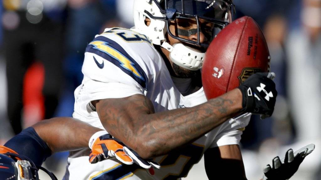 Die San Diego Chargers mit Cornerback Steve Williams wollen in Zukunft in Los Angeles spielen