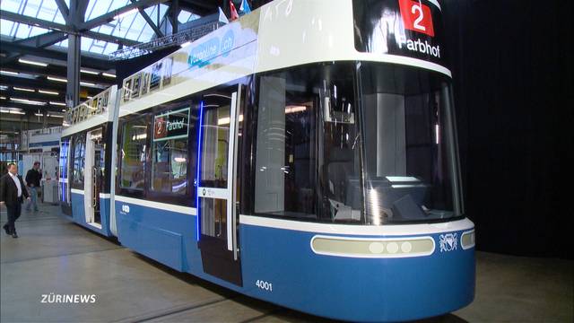 So sieht das neue Züri-Tram «Flexity» aus