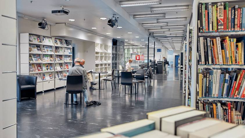 Die Kornhausbibliothek in Bern.
