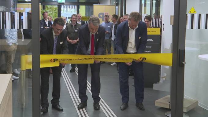 So sieht die umgebaute Post-Filiale am Berner Bahnhof aus