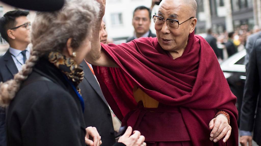 Der Dalai Lama bei einem Besuch in Zürich im Jahr 2016.