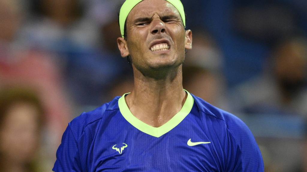 Rafael Nadal schlägt sich mit einer Fussverletzung herum