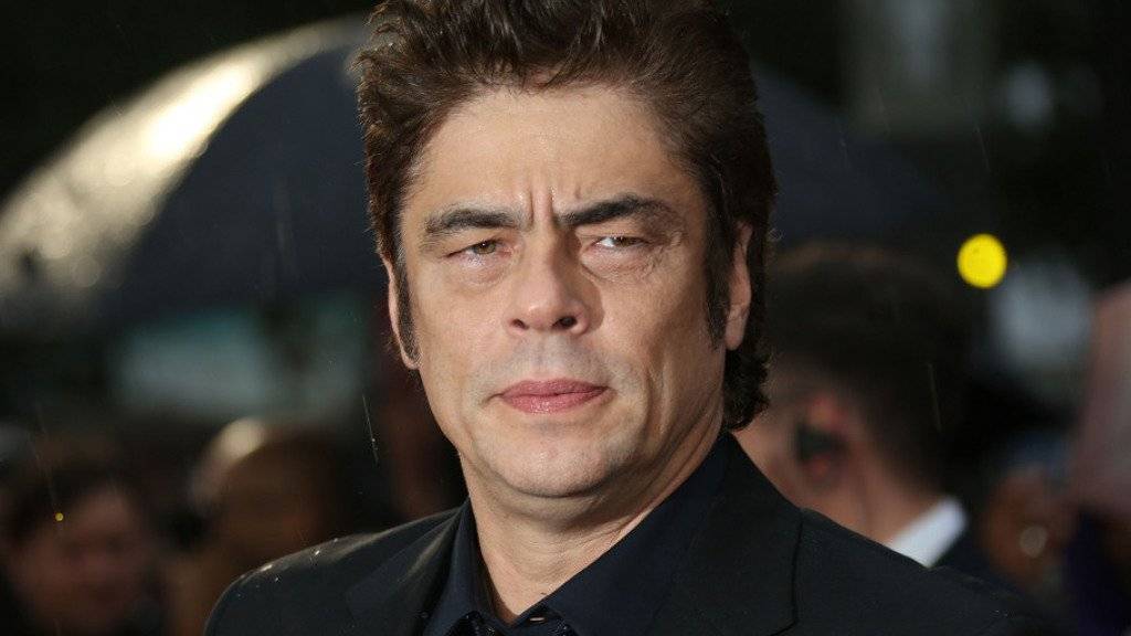 Benicio Del Toro letzte Woche bei der britischen Premiere von «Sicario» (Archiv).
