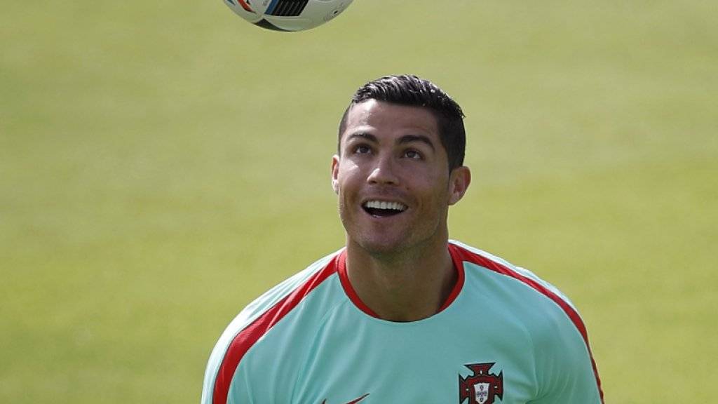 Cristiano Ronaldo hat Ball und EM-Halbfinal im Blick