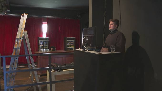 Letzte Vorbereitungen bis zur Eröffnung des Technoclubs in Emmenbrücke