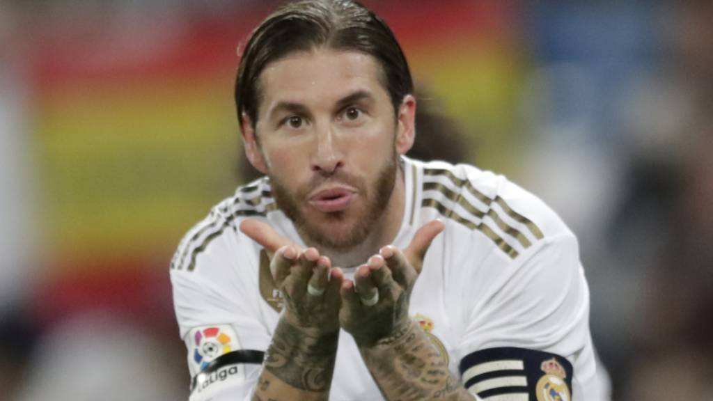 Einen letzten Kuss vom Captain: Sergio Ramos verabschiedet sich von Real Madrid