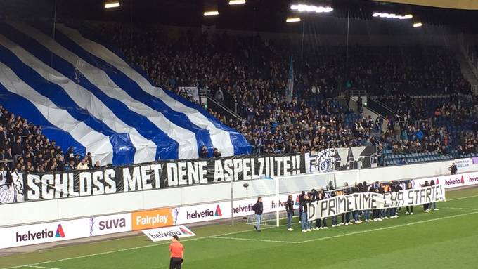 FCL-Fans protestierten gegen frühe Anspielzeit