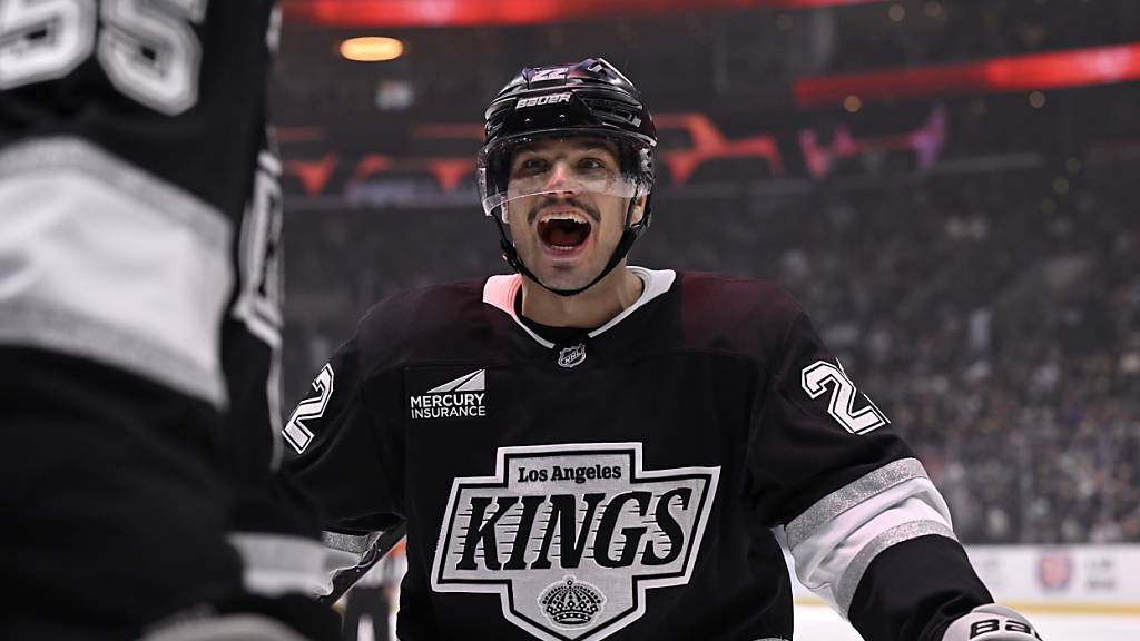 Kevin Fiala sorgt mit seinem achten Saisontreffer für die Entscheidung zugunsten der Los Angeles Kings