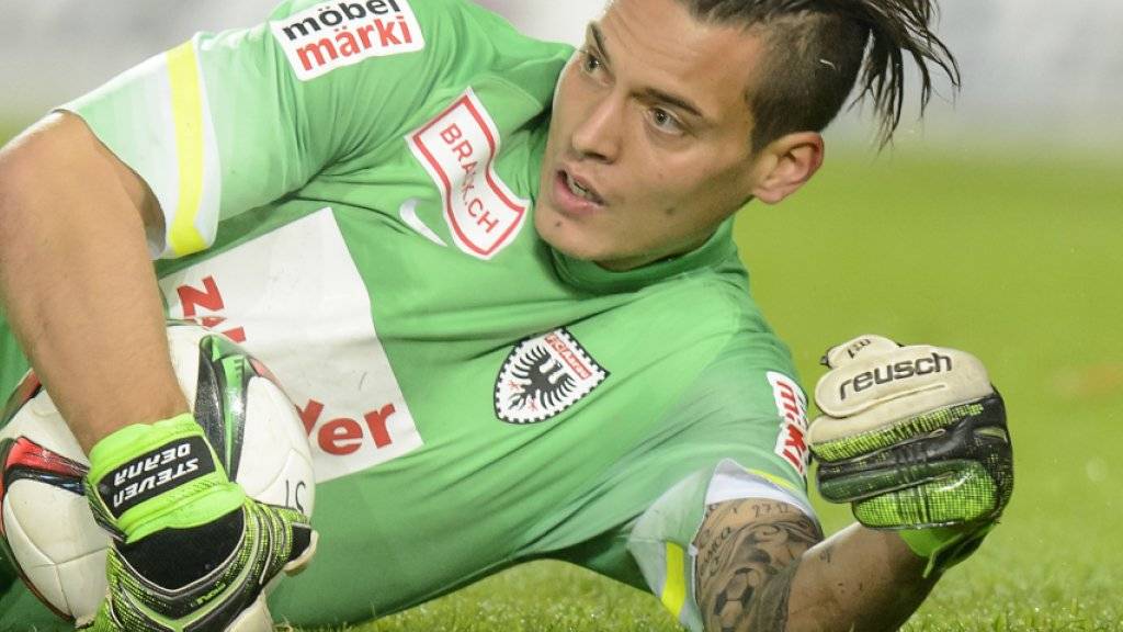 Souveräne Leistung im Tor des FC Aarau: Steven Deana
