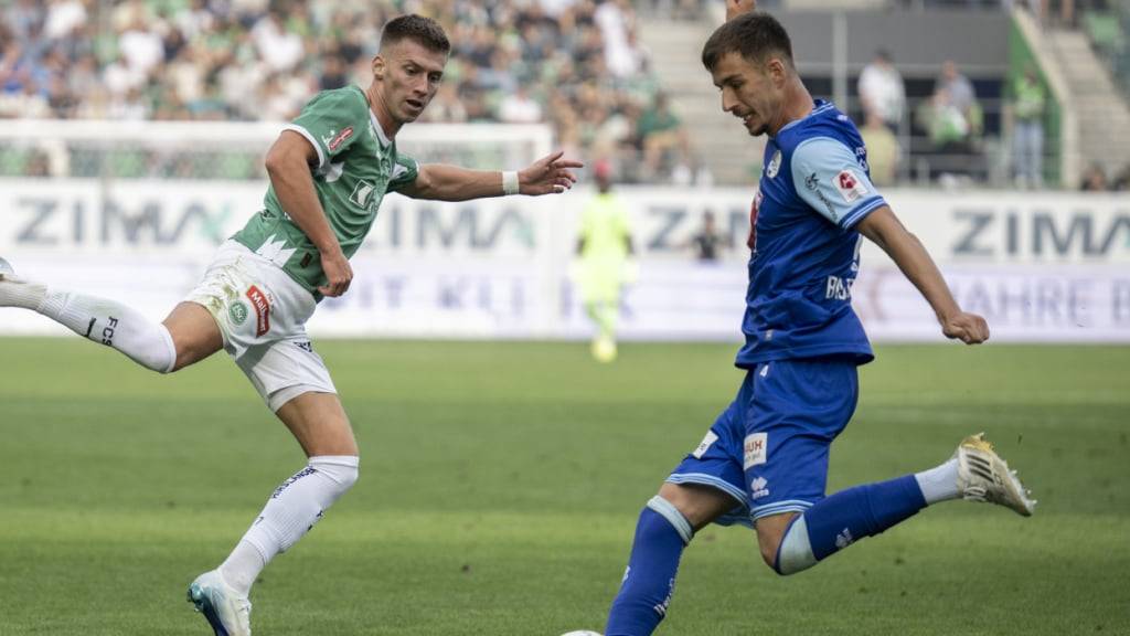 Luzern zieht die Kaufoption für Innenverteidiger Adrian Bajrami (rechts)