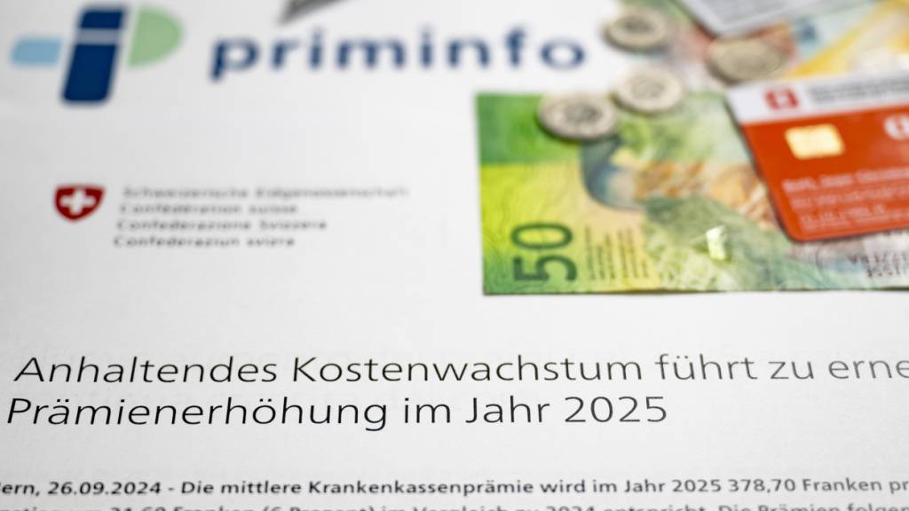 Die steigenden Krankenkassenprämien bleiben eine grosse Sorge der Bevölkerung. Die zuständige Kommission des Zürcher Kantonsrats ist uneins, wie diese entlastet werden soll. (Symbolbild)