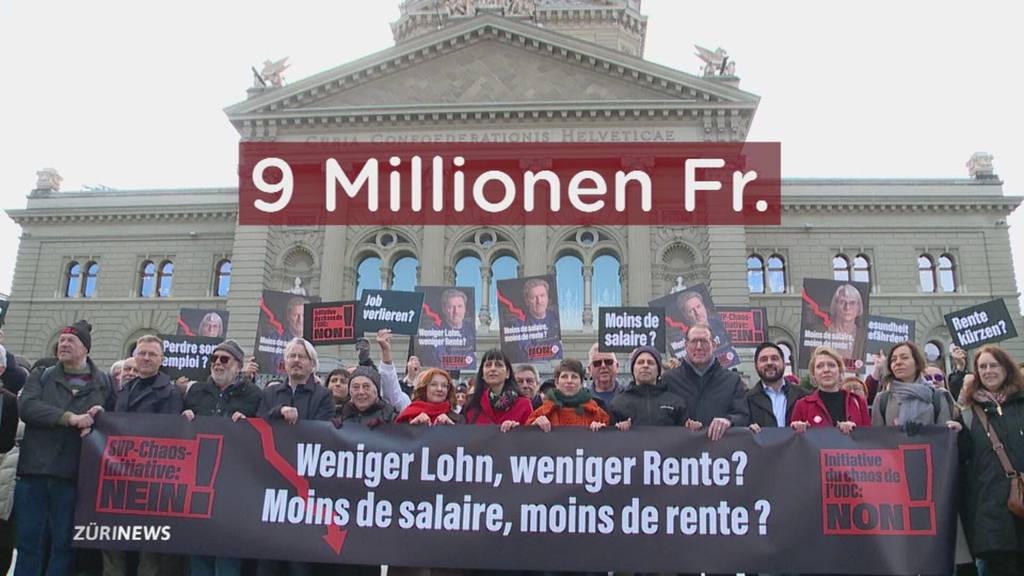 SP wirbt mit Trump gegen 10-Millionen-Initiative